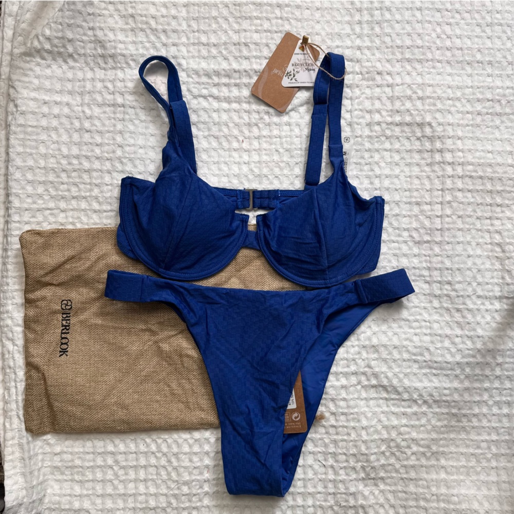 Berlook Blue Women's Bikini Set